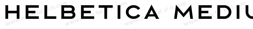 helbetica medium字体转换